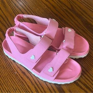 Size 8 Pink Stoney Clover Lane Sandals